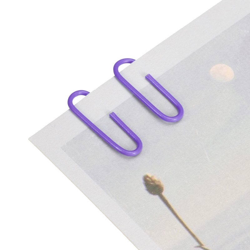 YOKIVE 200 Pcs Paper Clips  Office Clips Smooth Surface with Box | Keep Desk Neat  Great for Office  Art  Home  Daily Use (Blue  1.1-Inch) - Image 5